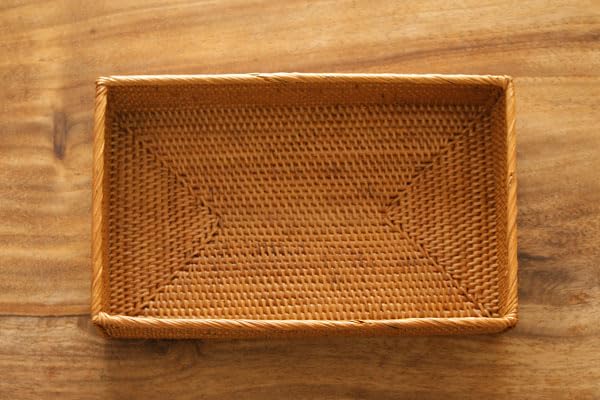 Amazon.co.jp: ES-STYLE アタ トレイ型バスケット スクエア お菓子入れ